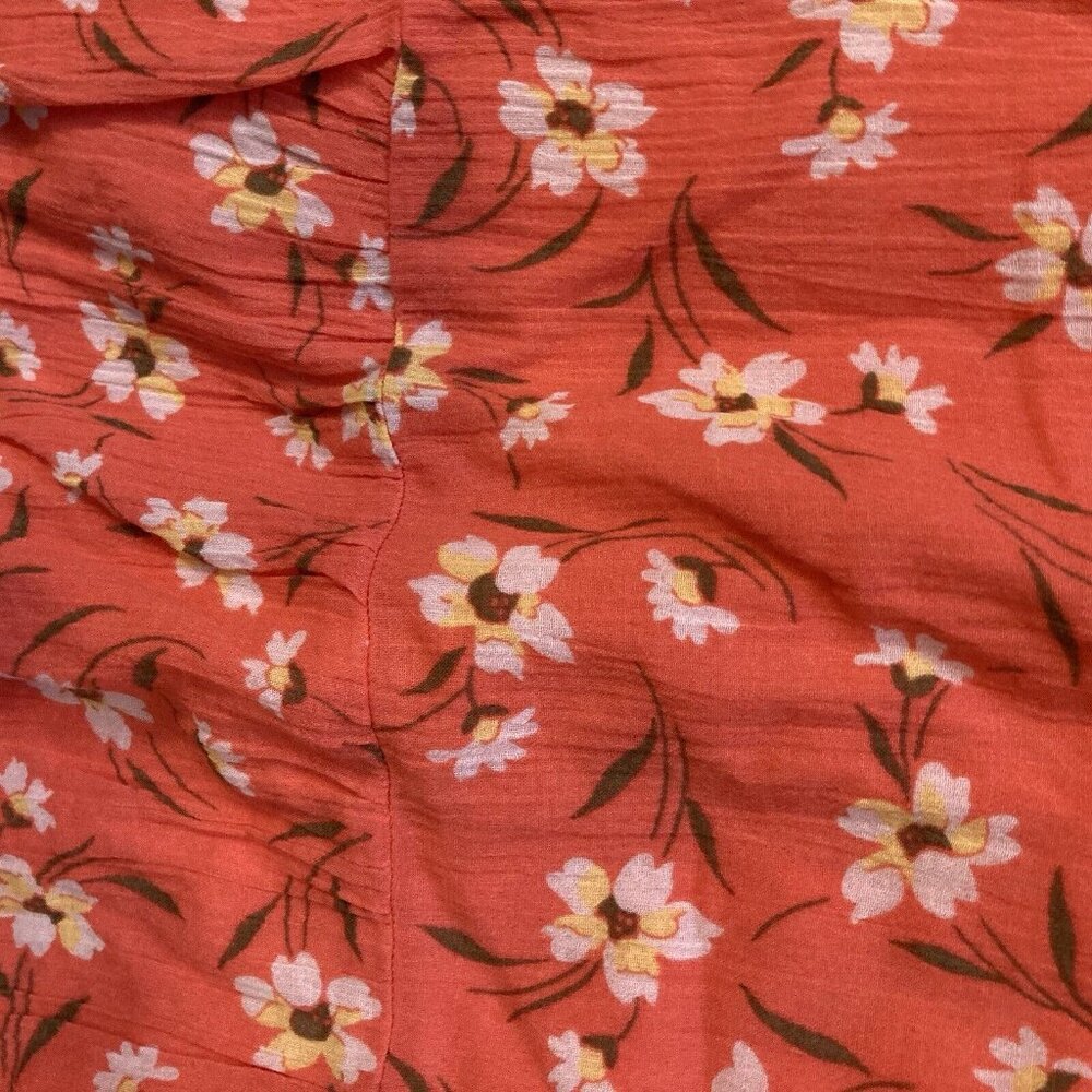 Old Navy Summer Sundress Cottagecore Floral Print Dress Spaghetti Straps Lined S - Picture 4 of 10